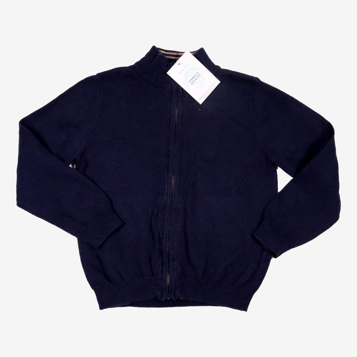 IL GUFO 4 ans Pull col roulé laine bleu marine