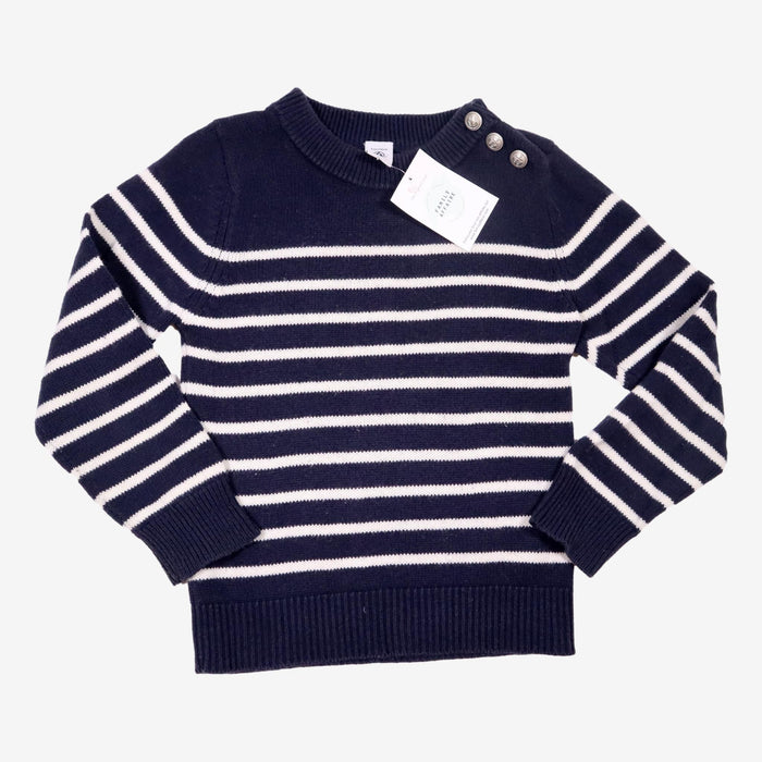 PETIT BATEAU 6 ans pull laine marinière