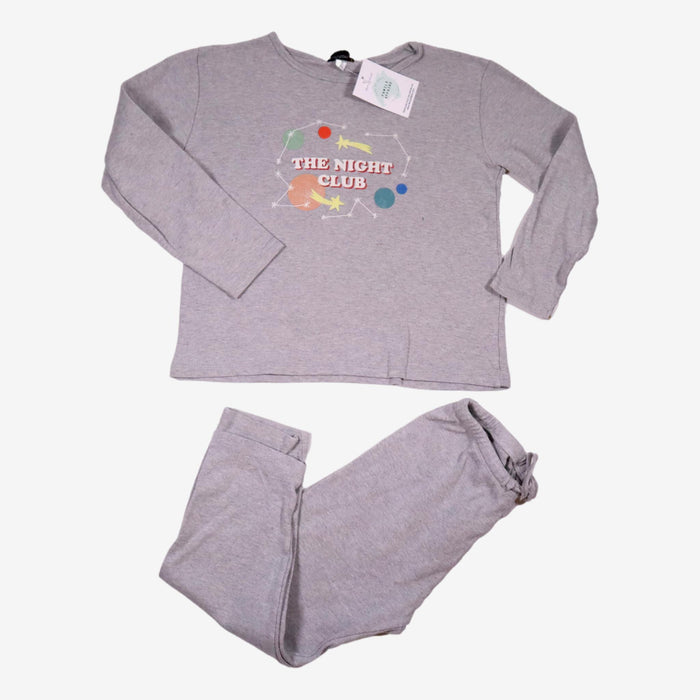 RONRON 8/9 ans pyjama gris The Night club