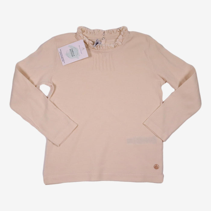 PETIT BATEAU 6 ans tee shirt crème beige