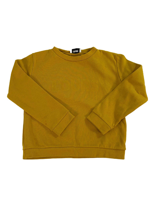 Sweat discount jaune moutarde