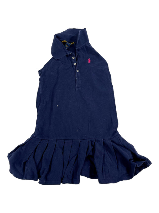 RALPH LAUREN 6 ans Robe polo marine FAMILY AFFAIRE