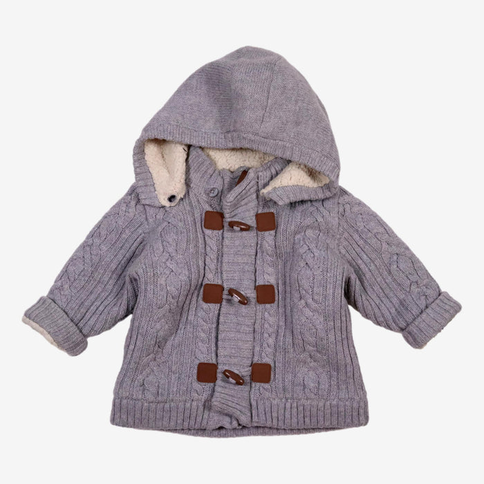 LA REDOUTE 12 mois gilet laine à capuche