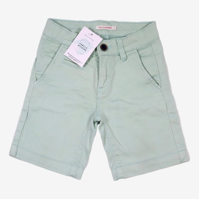 MONOPRIX 4 ans Short chino vert d'eau