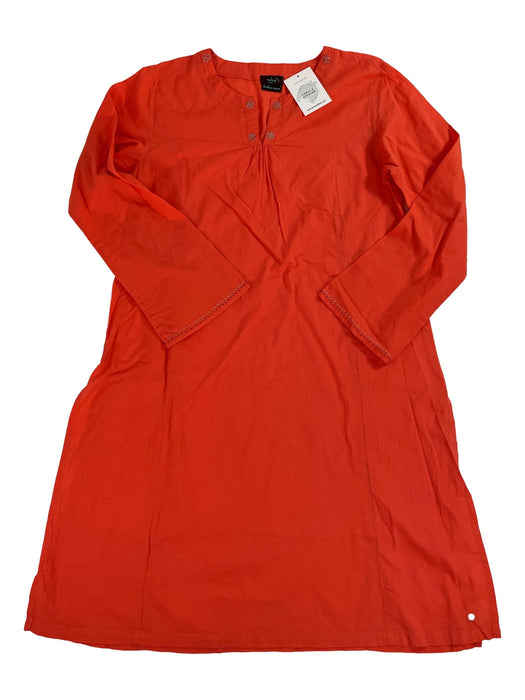 MALOUP 14 ans Chemise de nuit orange corail