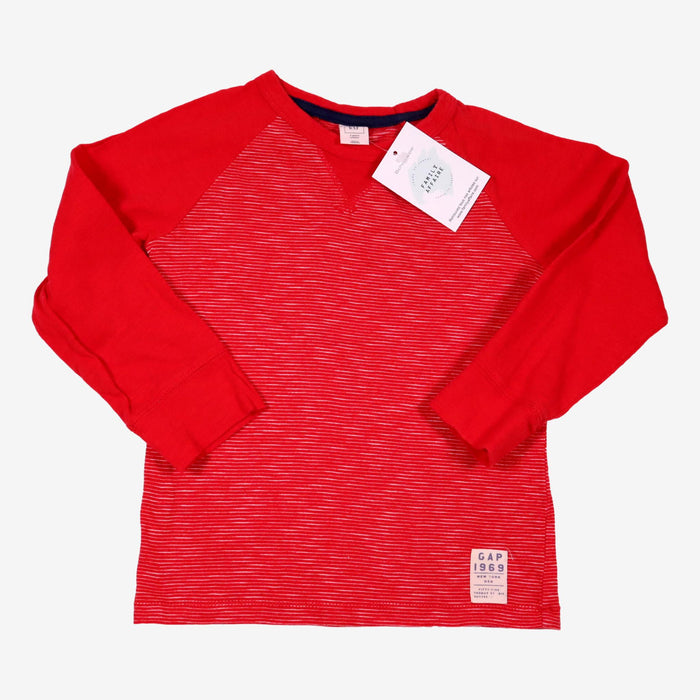 GAP 3 ans Tee-shirt rouge à rayures