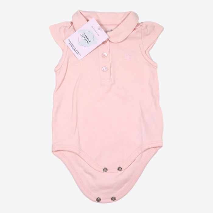 BABYCOTTONS 3 mois Body col claudine rose