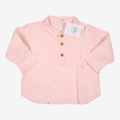 TRIXI KIDS 18 mois Chemise en lin rose