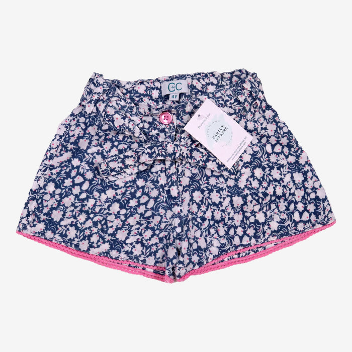 C DE C 4 ans Short imprimé floral