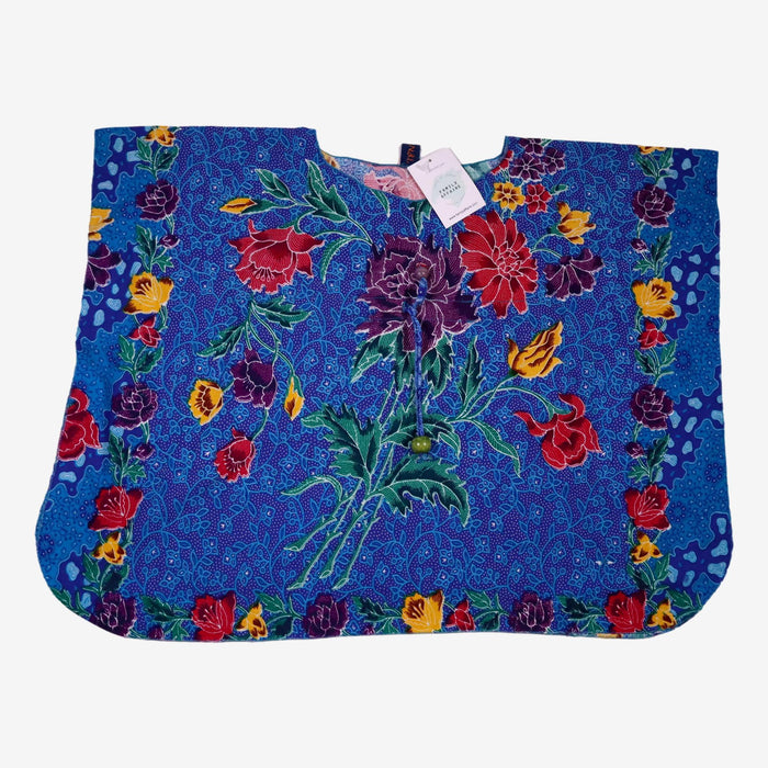 N&L 6 ans poncho à fleurs