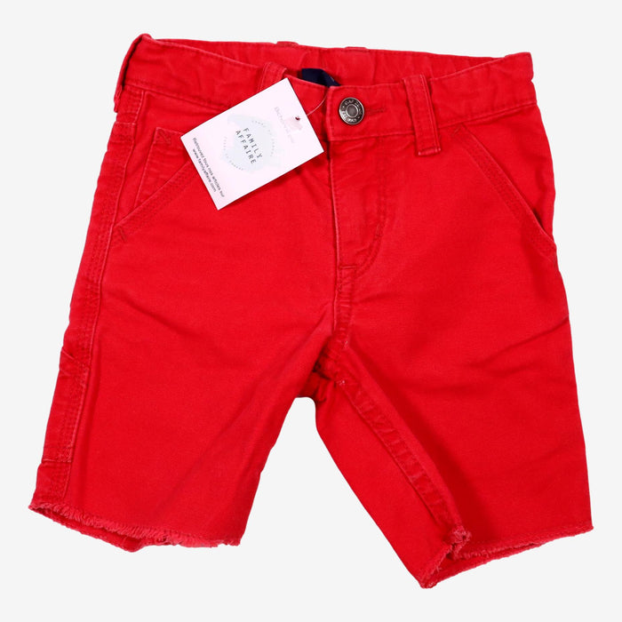 BABY GAP 2 ans Short jean rouge