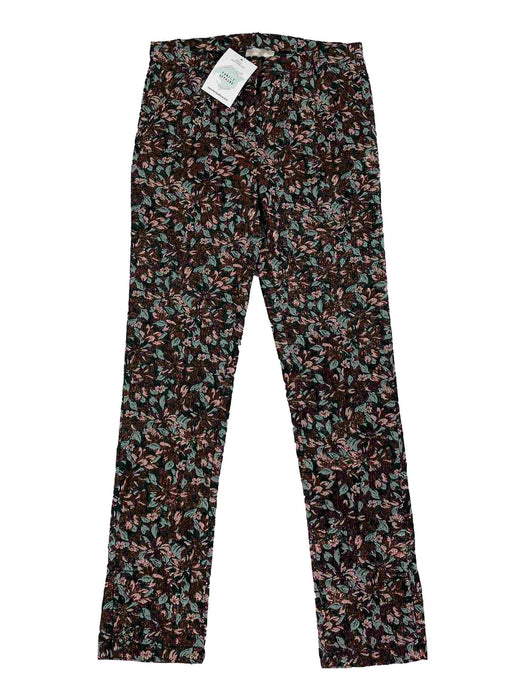 BLEU COMME GRIS 10 ans pantalon brillant fleurs