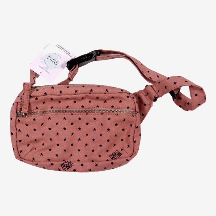 BONTON Sac banane vieux rose étoiles