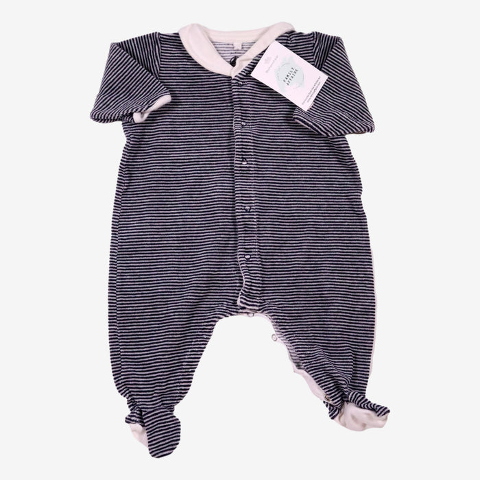 PETIT BATEAU 3 mois pyjama rayé