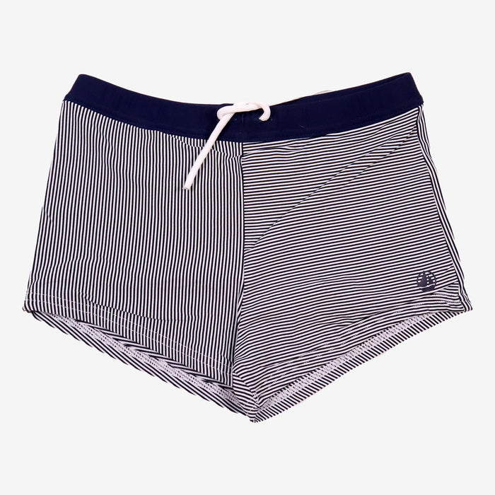 PETIT BATEAU 12 ans Slip de bain à rayures