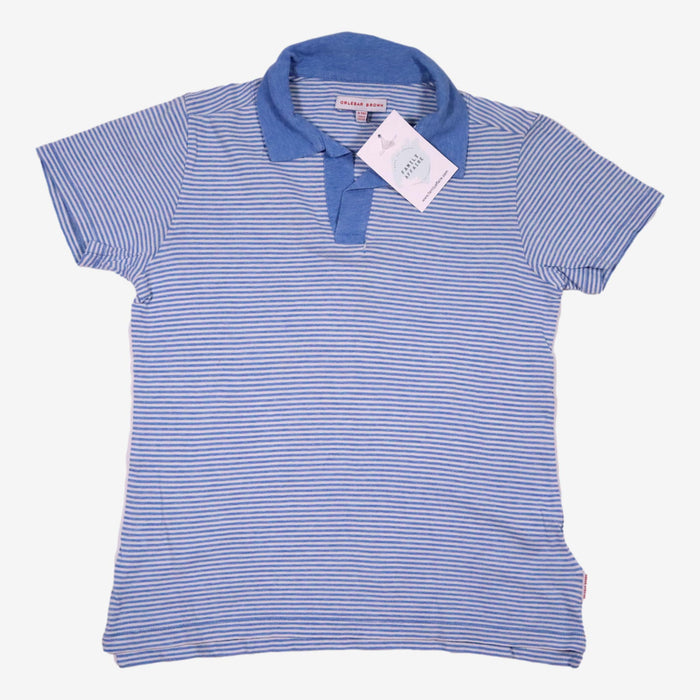 ORLEBAR BROWN 8 ans Tee-shirt Polo à rayures bleues