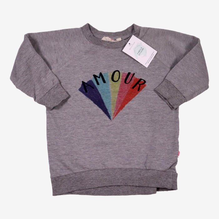 MUNSTER 3 ans sweat gris amour