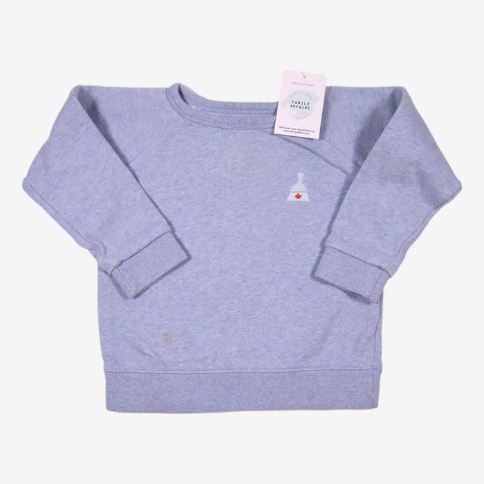 MAISON LABICHE 4 ans sweat bleu poisson rouge