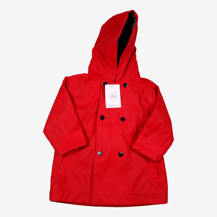 PETIT BATEAU 18 mois ciré rouge