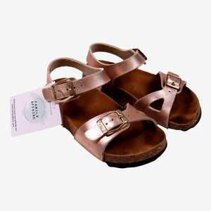 BIRKENSTOCK P27 sandales dorées