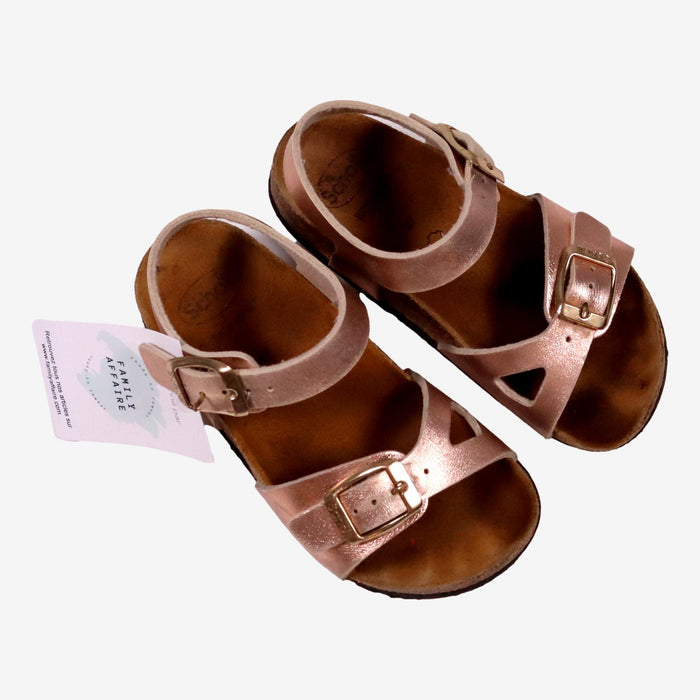 BIRKENSTOCK P27 sandales dorées