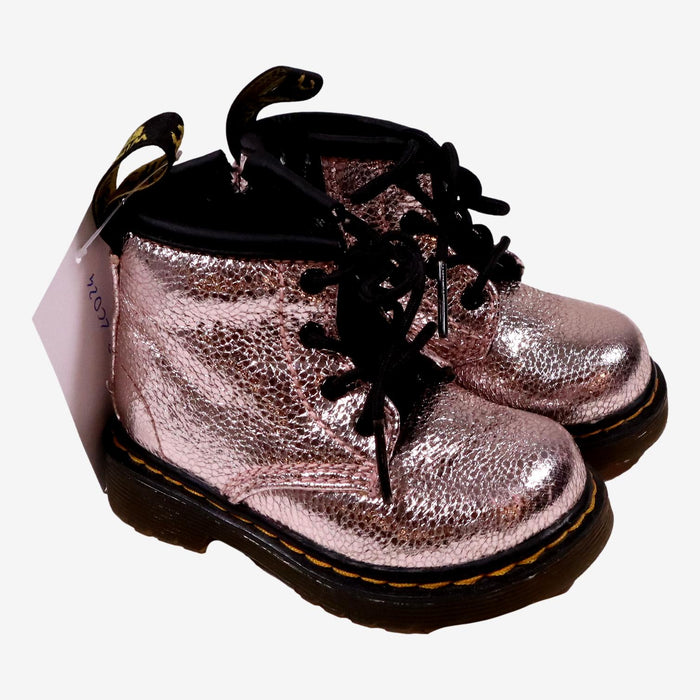 DOC MARTENS P19 bottines dorées rose