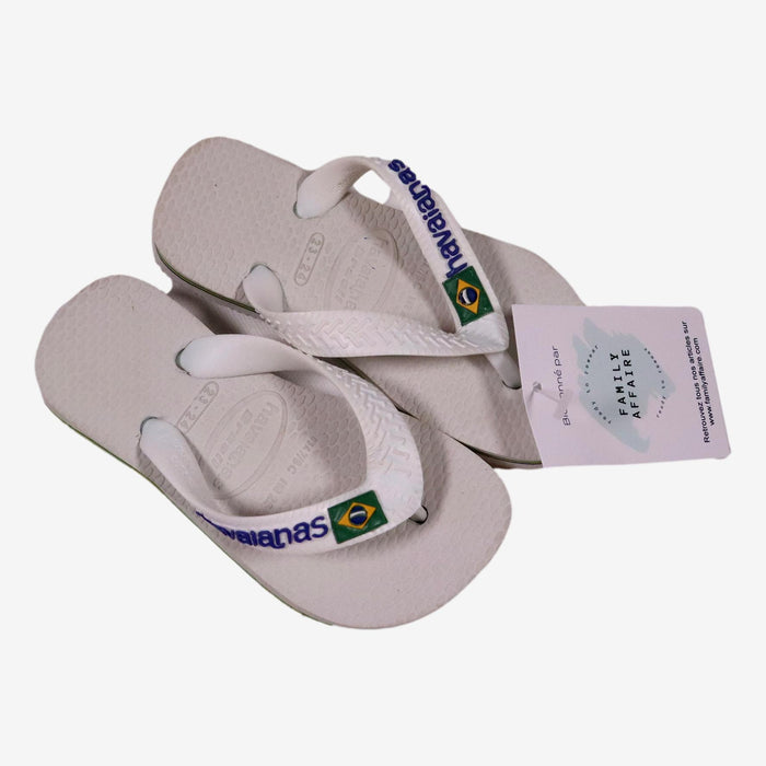 HAVAIANAS P24 tong blanches