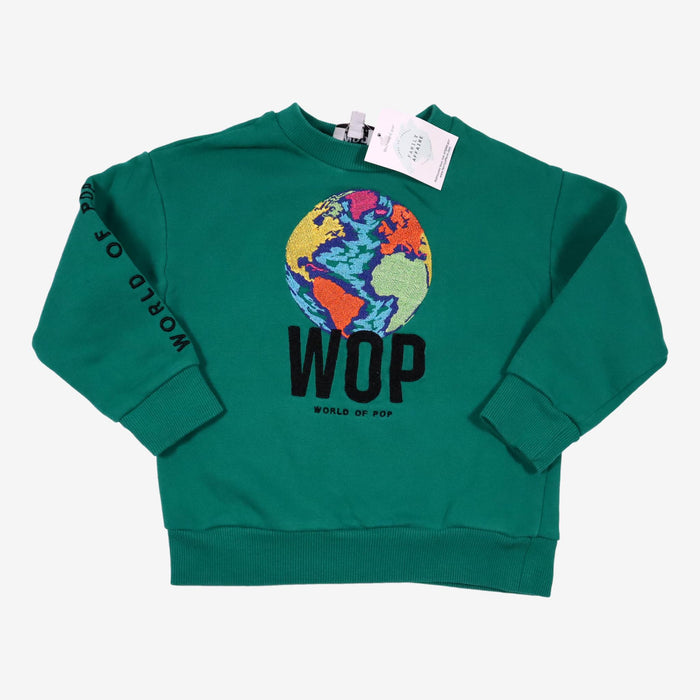 WORLD OF POP 4 ans Sweat Terre vert