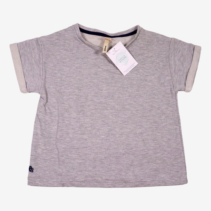 BELLEROSE 10 ans Tee-shirt épais gris