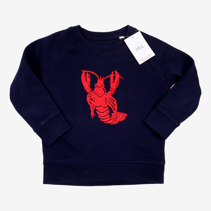 STANLEY STELLA 4 ans Pull homard bleu marine