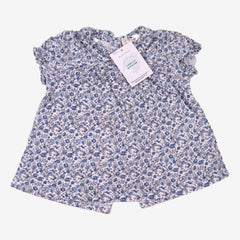 CYRILLUS 3 ans teeshirt liberty bleu