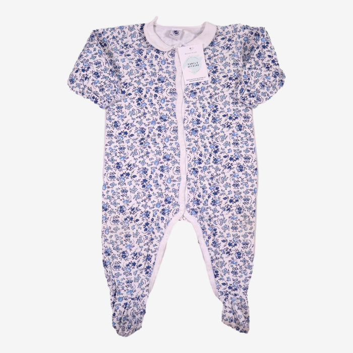 PETIT BATEAU 12 mois Pyjama liberty bleu