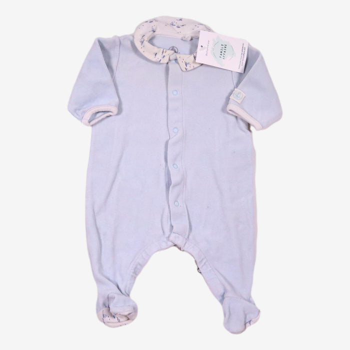 PETIT BATEAU 1 mois Pyjama bleu ciel