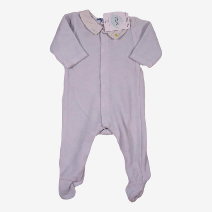 JACADI 3 mois Pyjama bleu ciel col