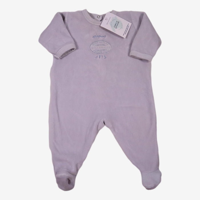 PETIT BATEAU 3 mois Pyjama bleu ciel