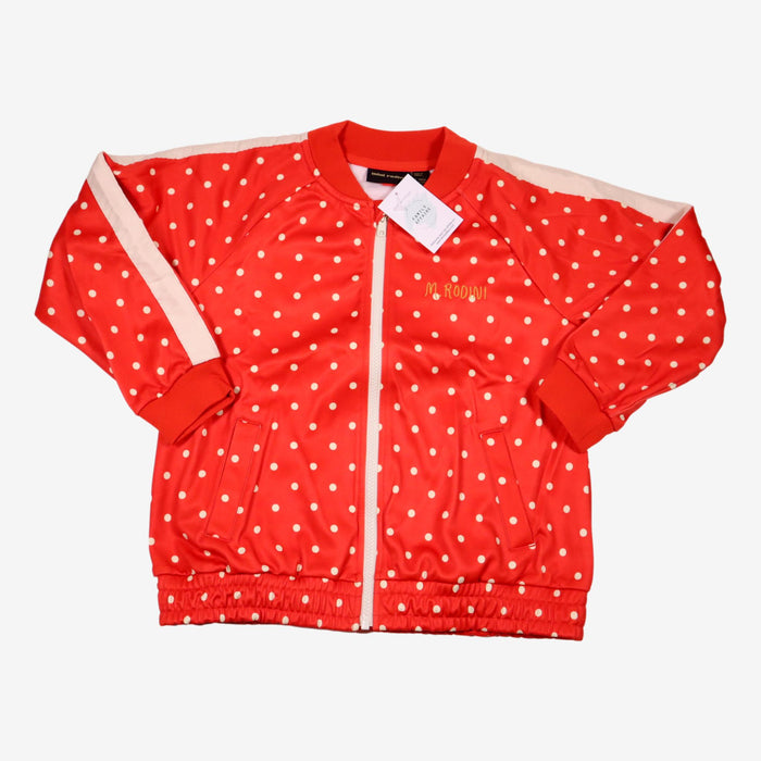 MINI RODINI 8/9 ans Veste rouge à pois