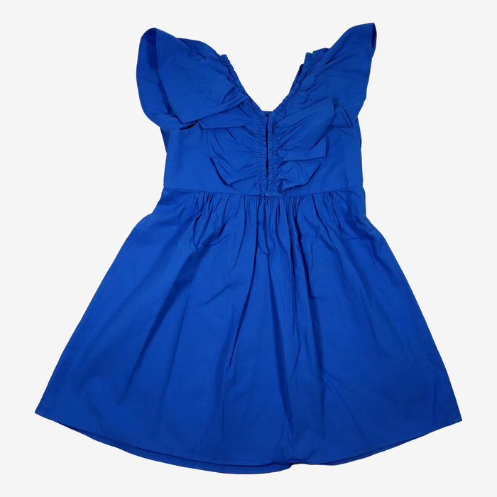 ZARA 8 ans Robe à frange bleu