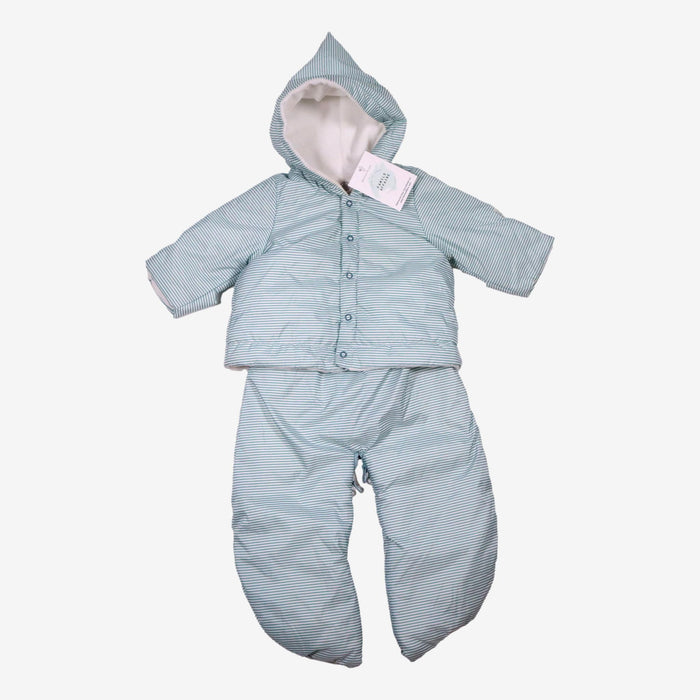 PETIT BATEAU 6 mois Ensemble lutin rayures imperméable