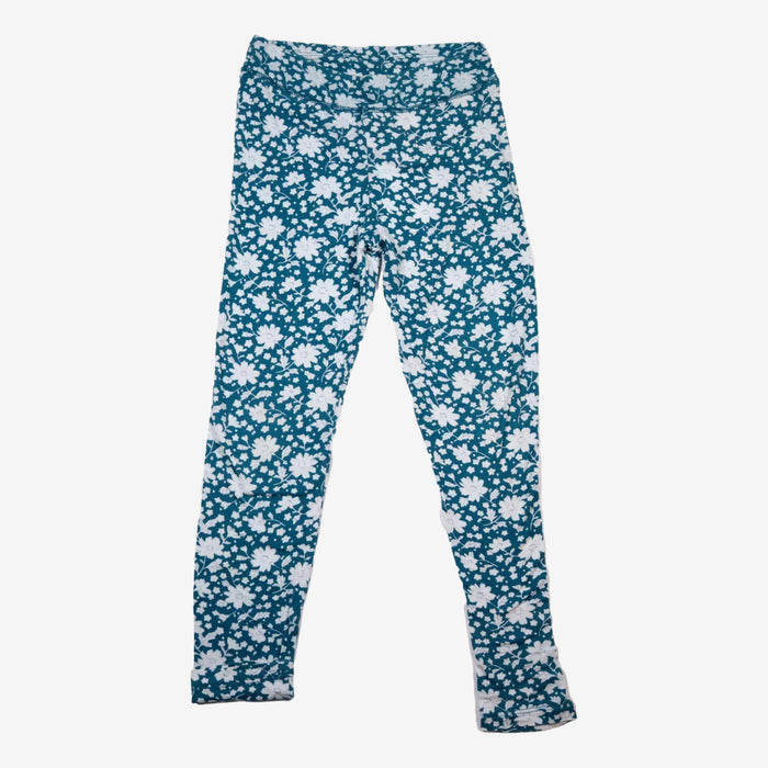 COCO AND GINGER 8 ans Legging à fleurs turquoise