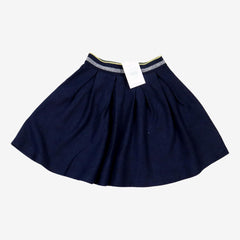 ZARA 8/9 ans Jupe taille élastique marine