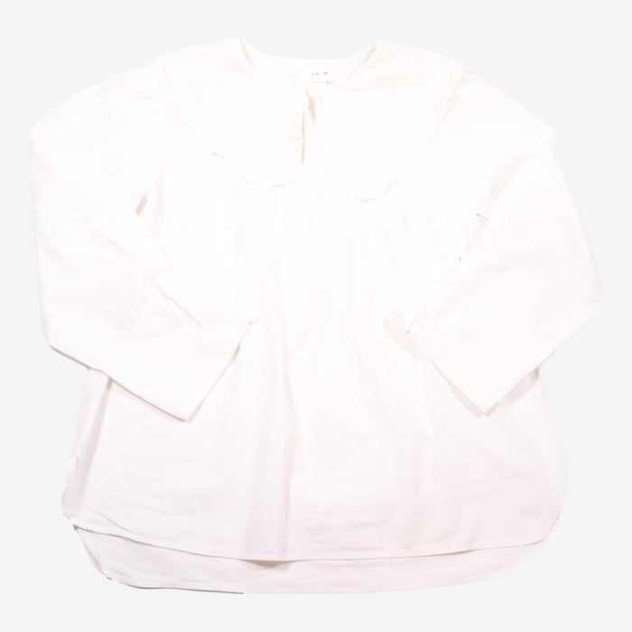 ZARA 12 ANS blouse blanche col cape