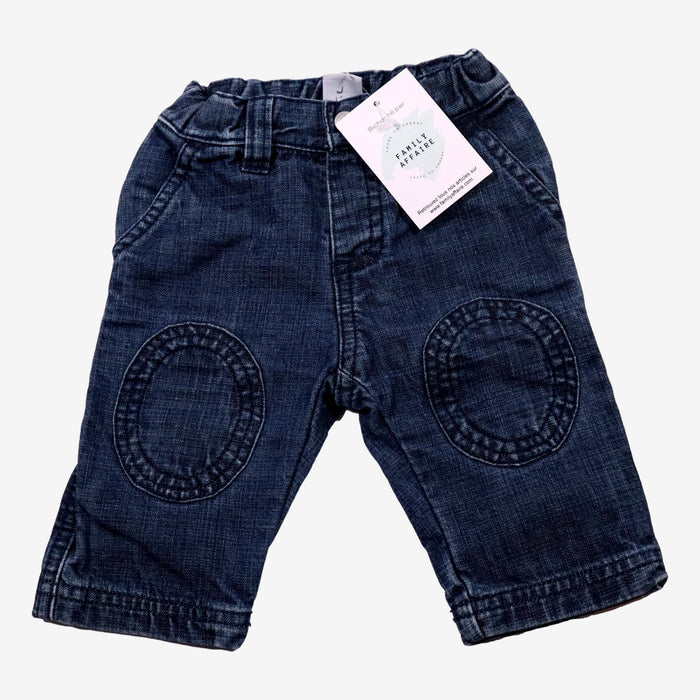 PETIT BATEAU 3 mois pantalon jean bleu