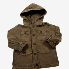 Veste à capuche 3 ans kaki