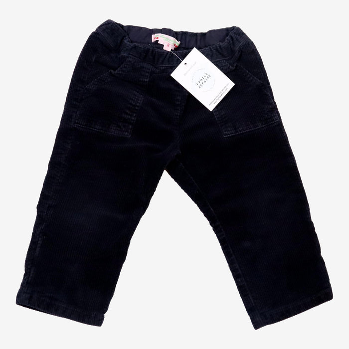 BONPOINT 2 ans Pantalon en velours noir