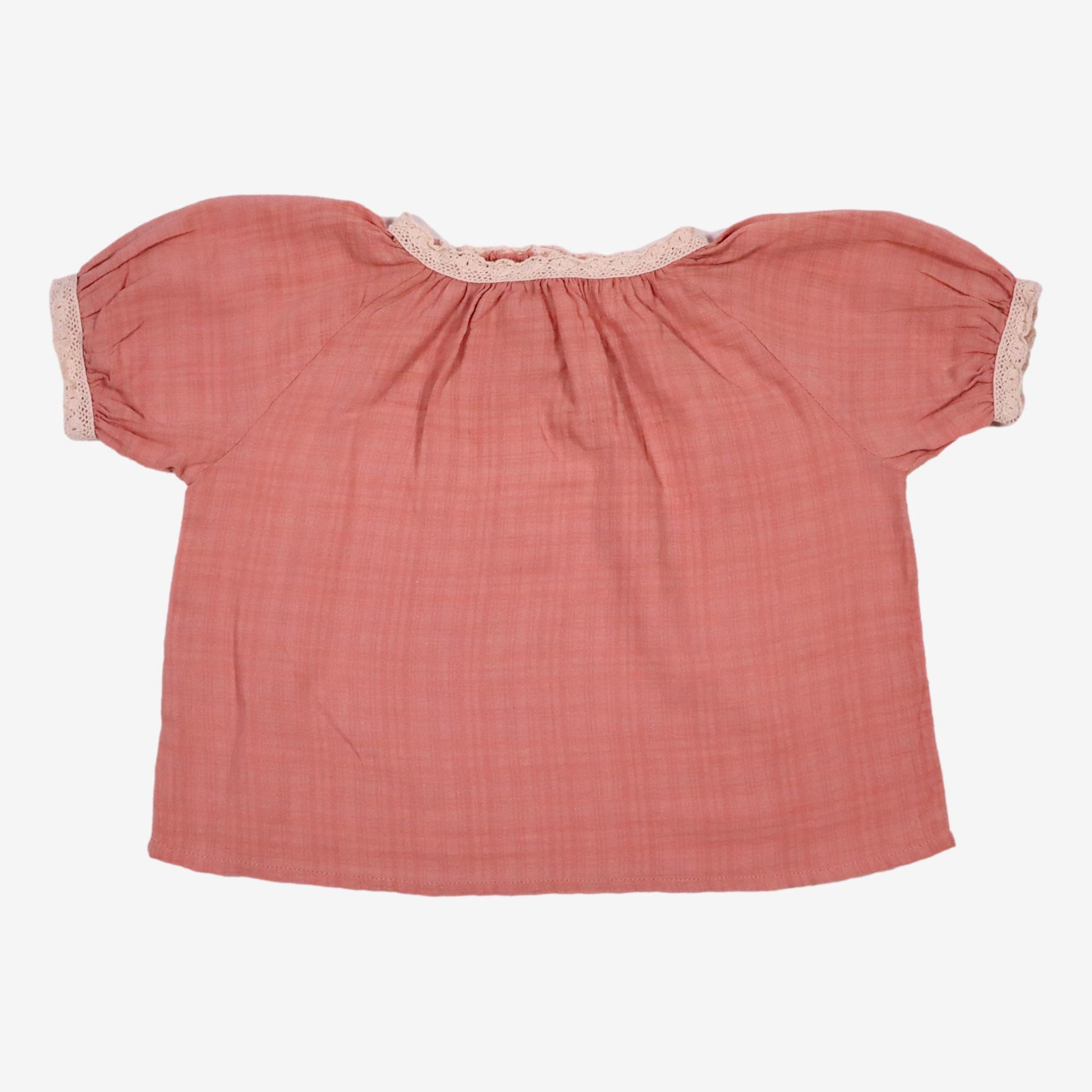 ZARA 12 mois Blouse vieux rose