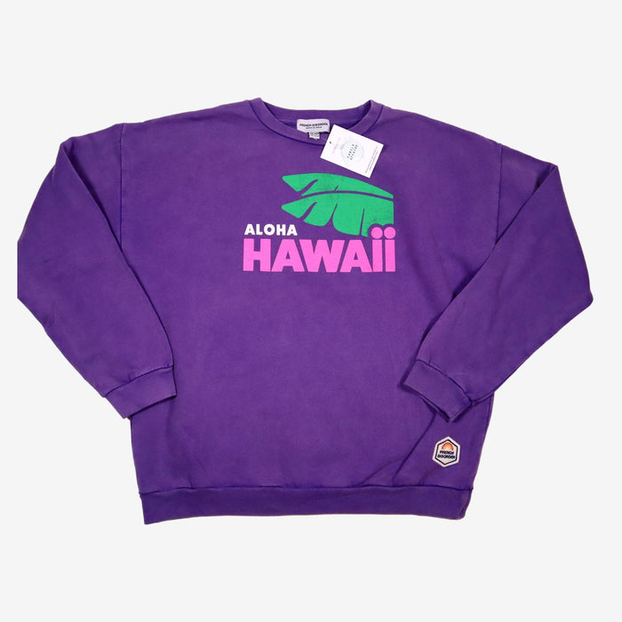 FRENCH DISORDER 14 ans sweat violet avec "hawaï"