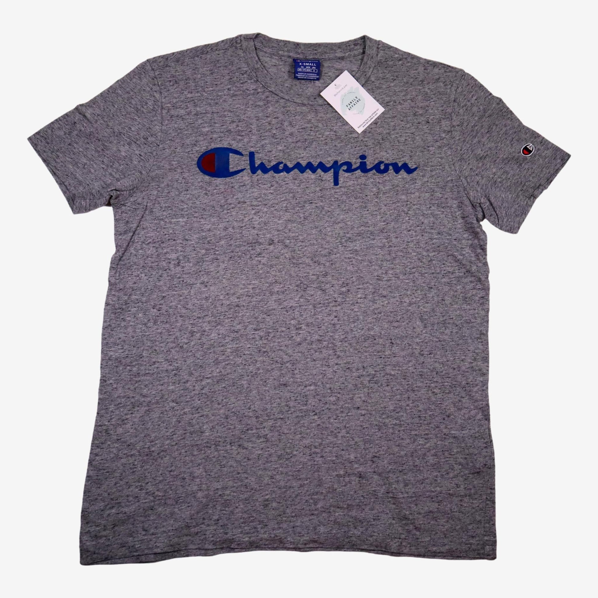 CHAMPION 14/16 ans t-shirt gris avec "champion"