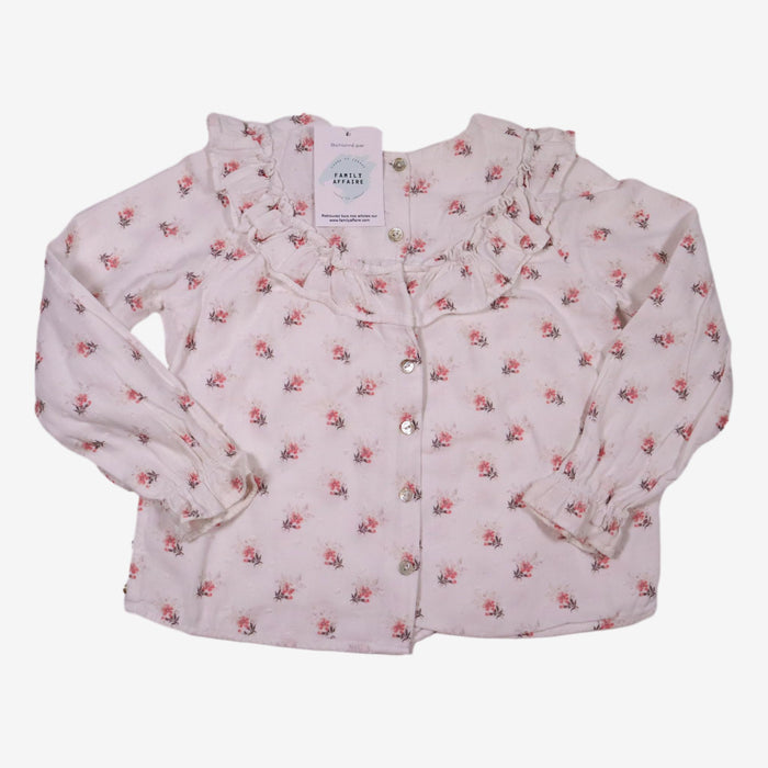 TARTINE ET CHOCOLAT 5 ans Blouse à volant imprimé floral