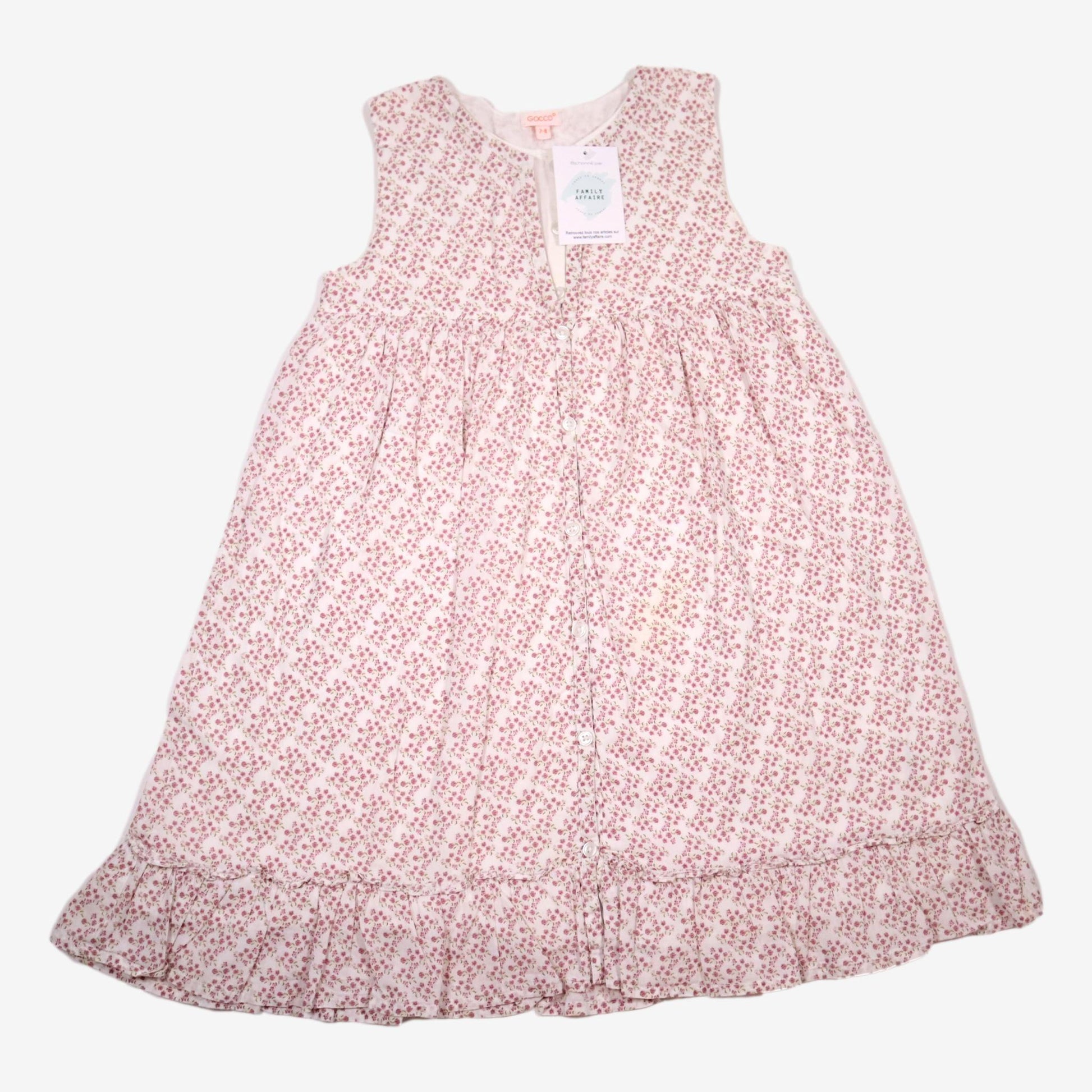 GOCCO 8 ans Robe imprimé fleurie