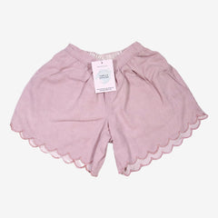 OLIVER LONDON 4 ans short en lin mauve